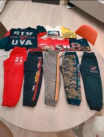 Abbigliamento sportivo bambino da 2-3 a 5-6 anni