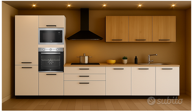 Cucina moderna cucine completa di elettrodomestici