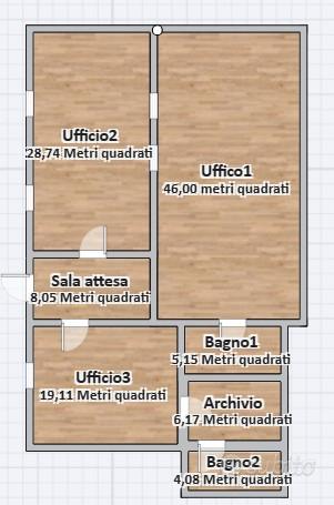 Pressi via Istria, Studio\ufficio di 144 mq