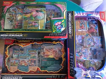 Carte Pokémon collezioni sigillate