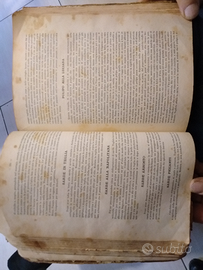 Libro di cucina antico-Il talismano della felicità