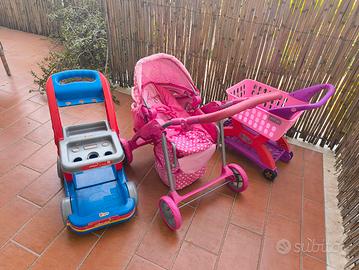Passeggino e giochi vari