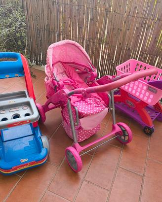 Passeggino e giochi vari