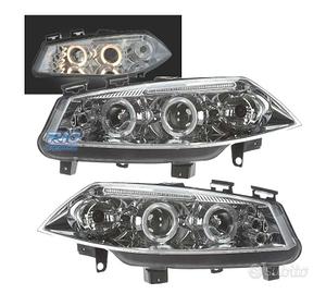 FARI PER RENAULT MEGANE 02-05 ANGEL EYES LED FONDO