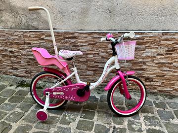 Bicicletta per bambina rosa