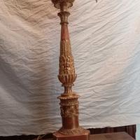 candeliere a piantana antico