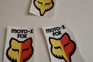adesivi vintage Fox epoca oldschool