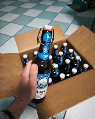 Bottiglie birra con tappo meccanico