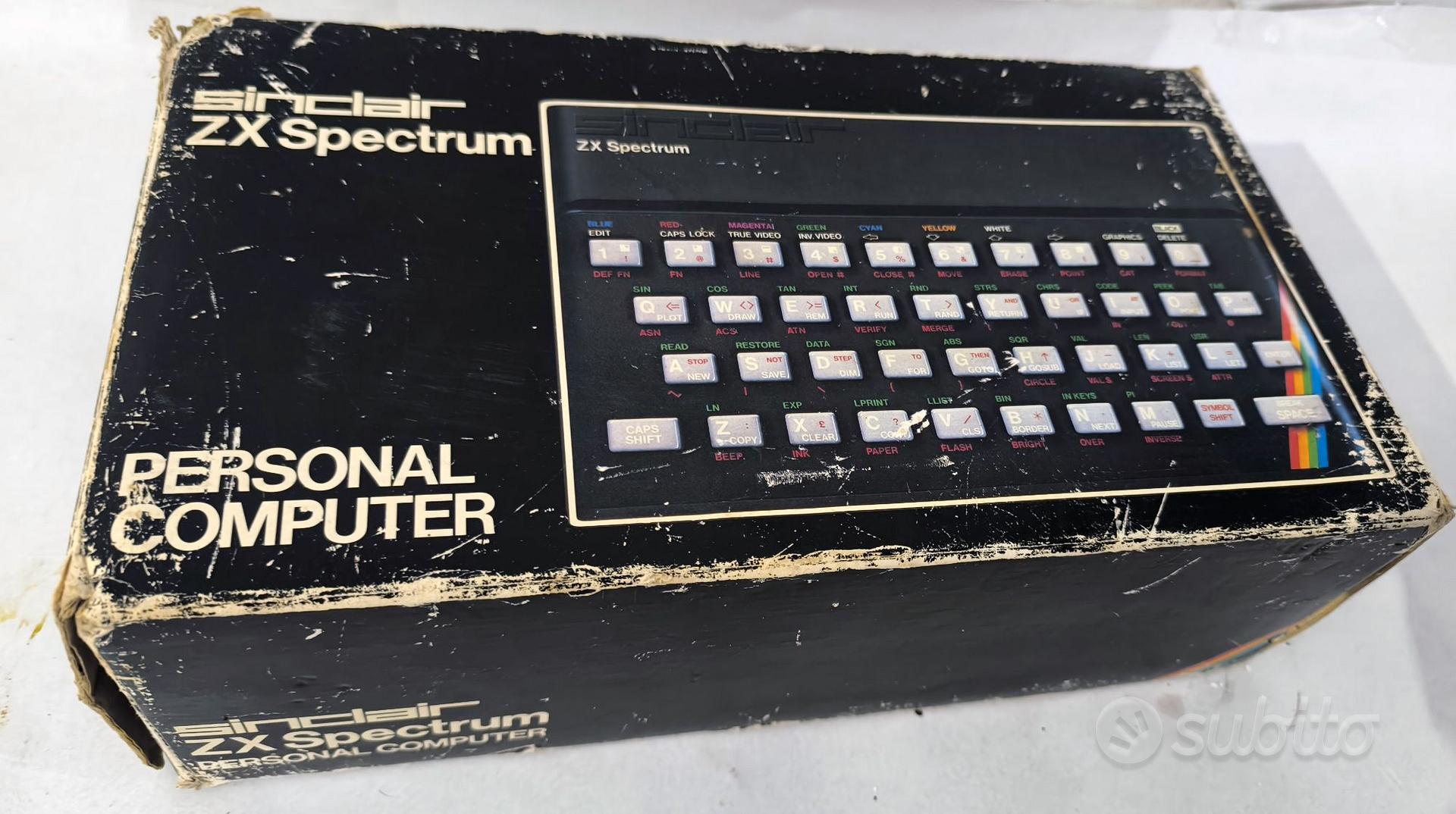 1982 SINCLAIR ZX SPECTRUM PERFETTO FUNZIONANTE Zil - Console e