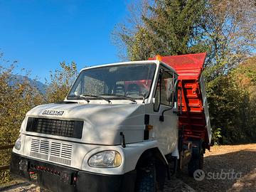 Bremach TGR 60q 4x4 ribaltabile + gru