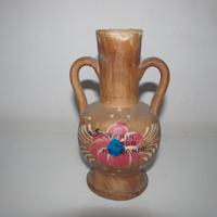 Vaso Legno Souvenir San Mauro Mare Vintage Unico
