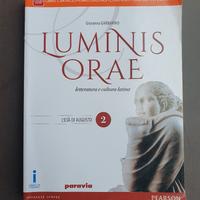 Libro di letteratuta latina Luminis  Orae vol. 2