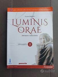 Libro di letteratuta latina Luminis  Orae vol. 2