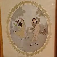 Stampa Edmund Dulac   cm 28x24 what do you