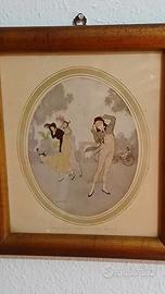 Stampa Edmund Dulac   cm 28x24 what do you