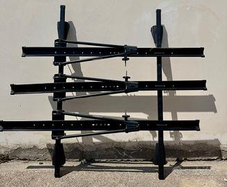 barre porta tutto universale più 3 porta bici