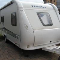 Roulotte HOBBY EXCELLENT   500 CON  6 POSTI