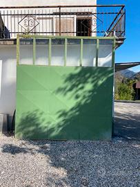 Portone scorrevole in ferro con guida