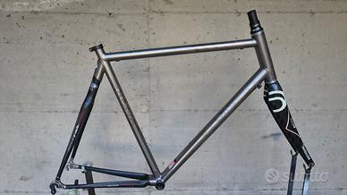 DEDACCIAI K19 - Telaio Corsa TITANIO (tg L)