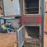 stufa a legna con forno