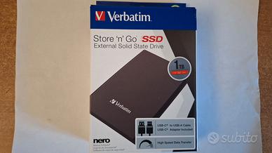 SSD Verbatim 1 TB Nuovo
