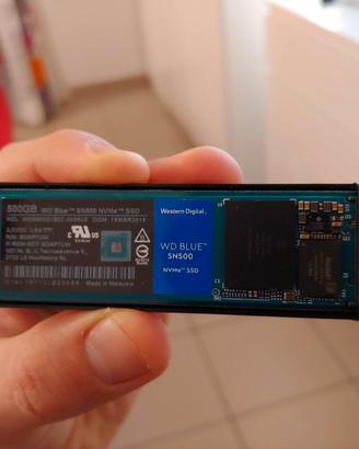 SSD NVMe Western Digital SN500 500GB 2280 + USB-C