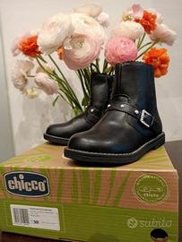 stivaletti Chicco neri n.30 nuovi 