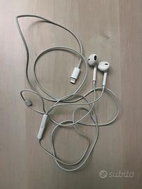 Cuffie originali Apple con filo, funzionanti