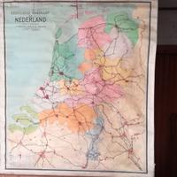 mappa geografica Olanda