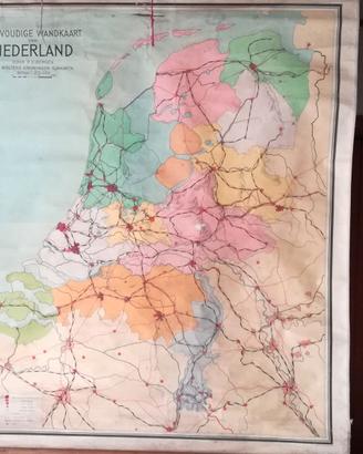 mappa geografica Olanda