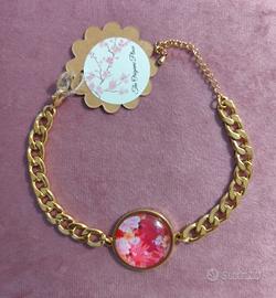 bracciale con catena in fantasia giapponese 