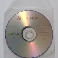 Verbatim DVD-R 4.7 GB con copertina trasparente