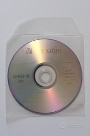 Verbatim DVD-R 4.7 GB con copertina trasparente