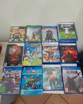 giochi per varie console.