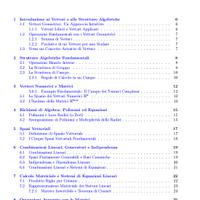 Appunti Algebra lineare e geometria