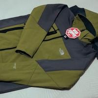 Giacca antivento Softshell nuova XL con cappuccio 