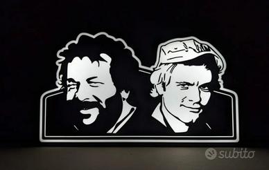 lampada Budspancer e Terence Hill 