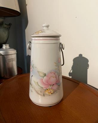 Bottiglia in ceramica con manico
