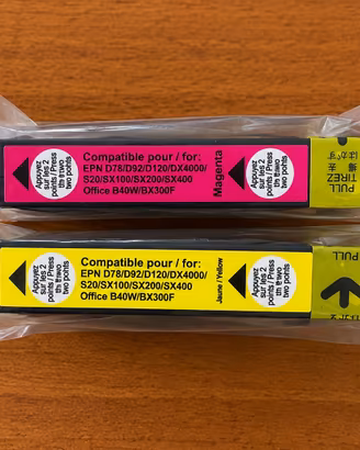 2 Cartucce Epson Compatibili DX e Sx