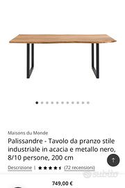 TAVOLO MAISONS DU MONDE