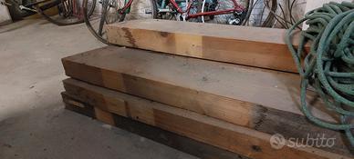 travi in legno da tettoia 