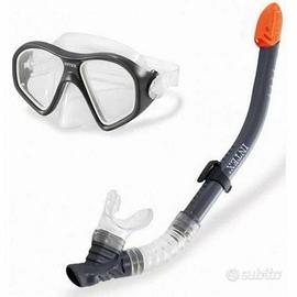 Occhialini da Snorkeling e Boccaglio Intex +14anni