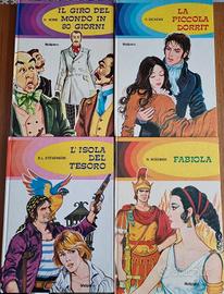4 romanzi classici per bambini,edizione anni 70/80