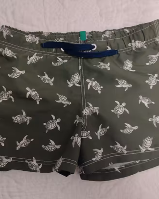 Coppia di pantaloncini mare 7-8 anni