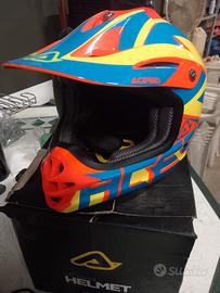 casco cross bambino
