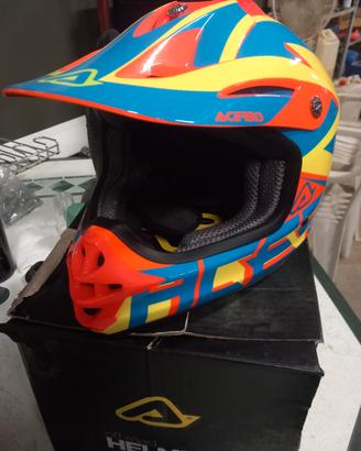 casco cross bambino