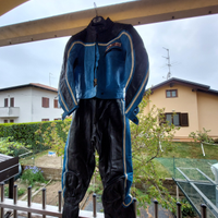 Tuta in pelle x moto anni 80
