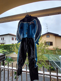 Tuta in pelle x moto anni 80