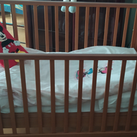 Lettino, materasso.,piumino copri piumino, paracol