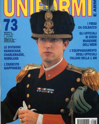 Uniformi e Armi nr. 73,74,75,76,78 albi usati